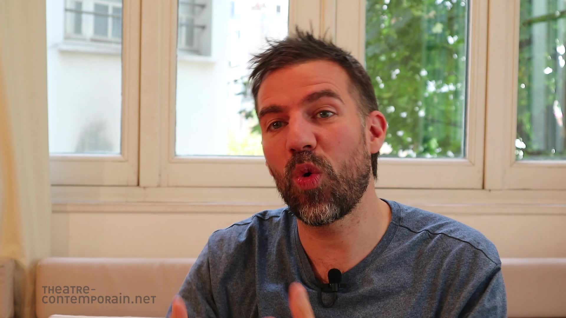 Image de la vidéo David Paquet, "Le Brasier", présentation