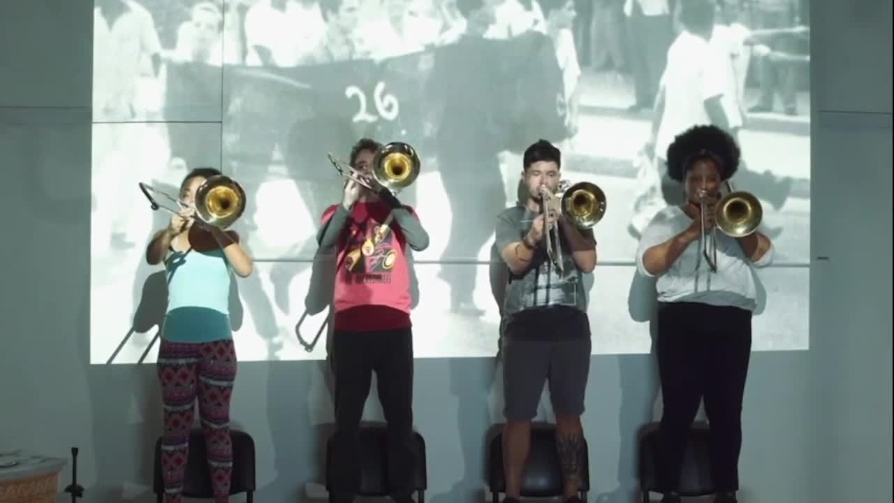 Vidéo "Granma. Les trombones de La Havane", Stefan Kaegi, présentation