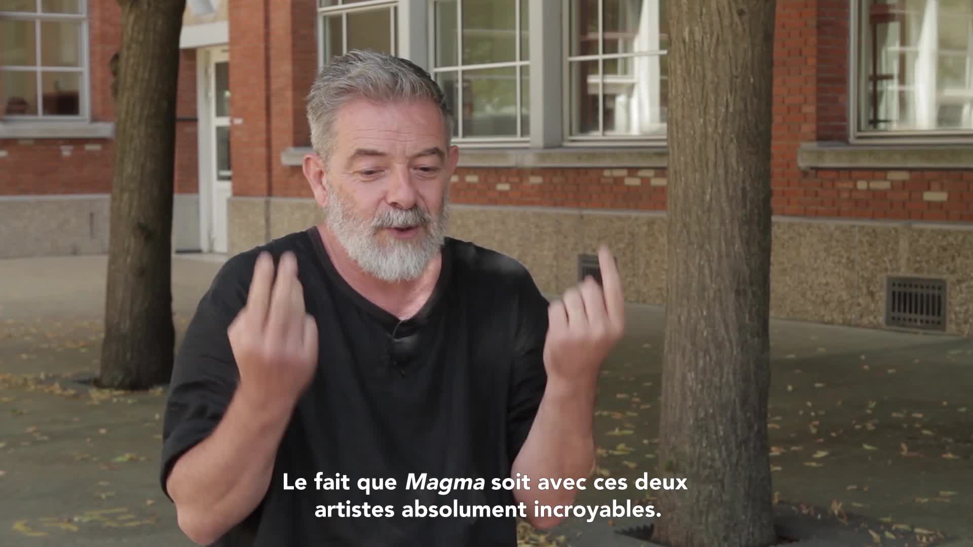Vidéo "Magma" - Entretien avec Christian Rizzo
