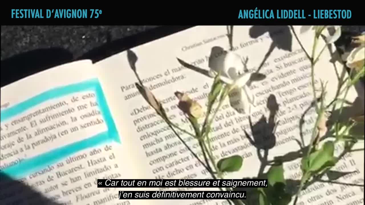 Vidéo Angélica Liddell présente "Liebestod, El olor a sangre no se me quita de los ojos, Juan Belmonte"