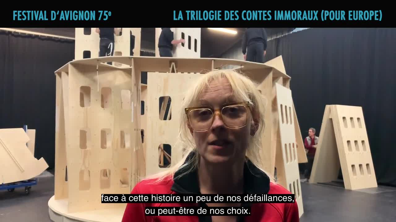 Vidéo Phia Ménard présente "La Trilogie des Contes Immoraux (pour Europe)"