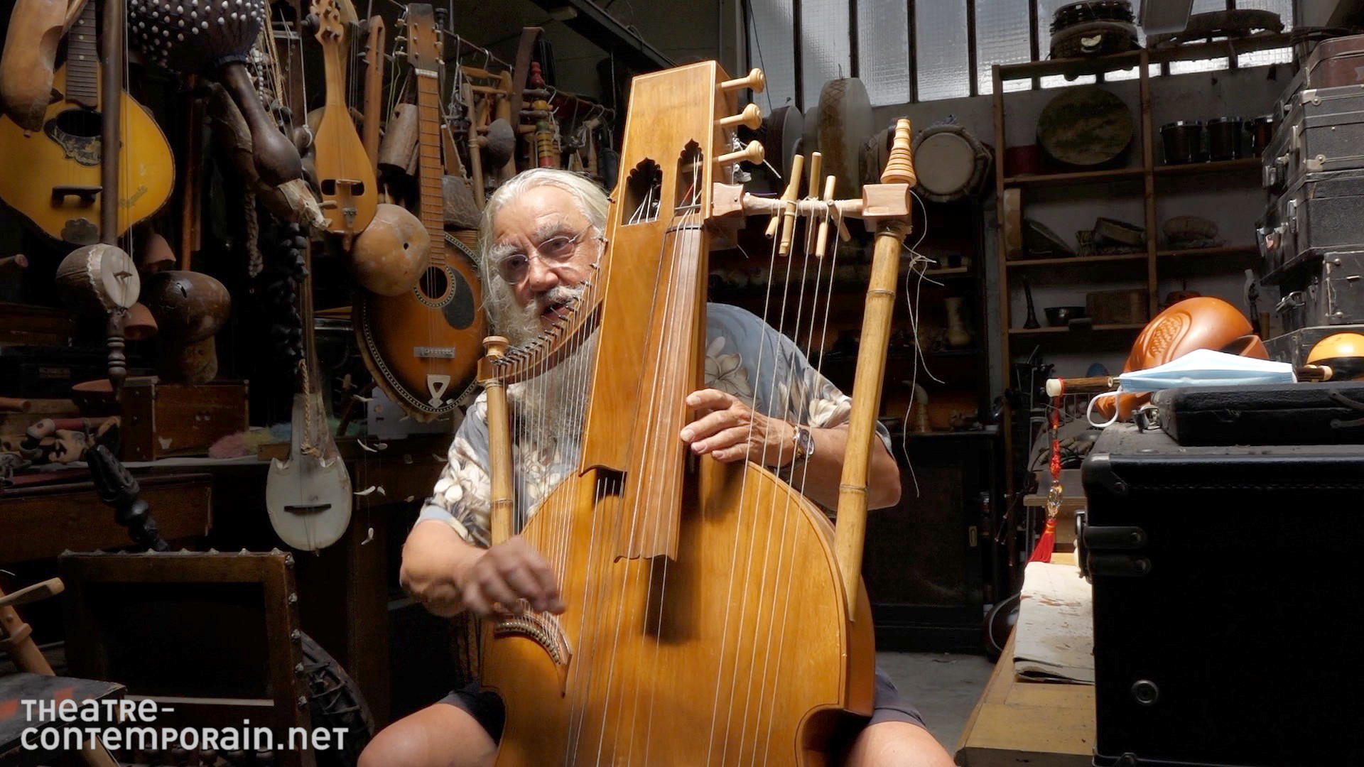 Vidéo Jean-Jacques Lemêtre, "L’Île d’Or" / As-tu créé de nouveaux instruments pour l’Île d’Or ?