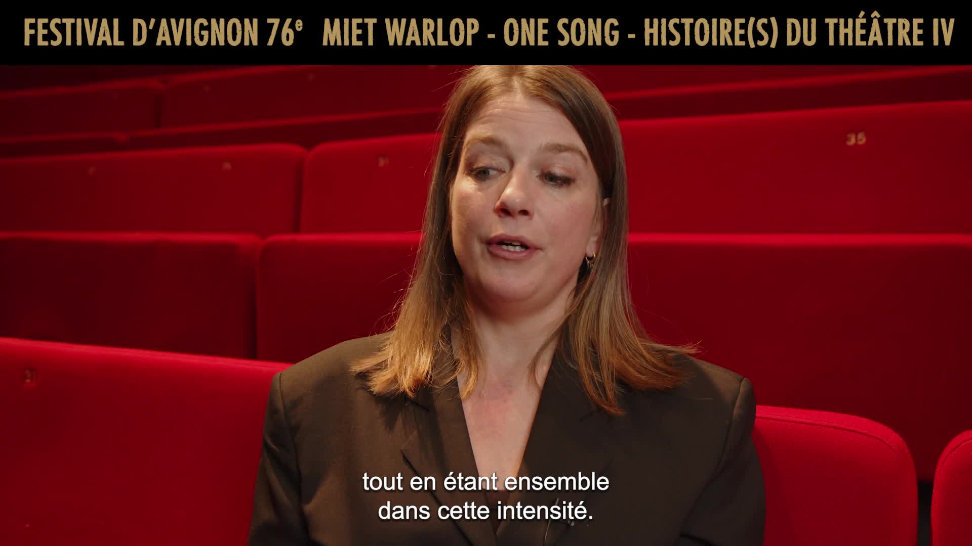 Vidéo Miet Warlop présente "One Song - Histoire(s) du Théâtre IV"