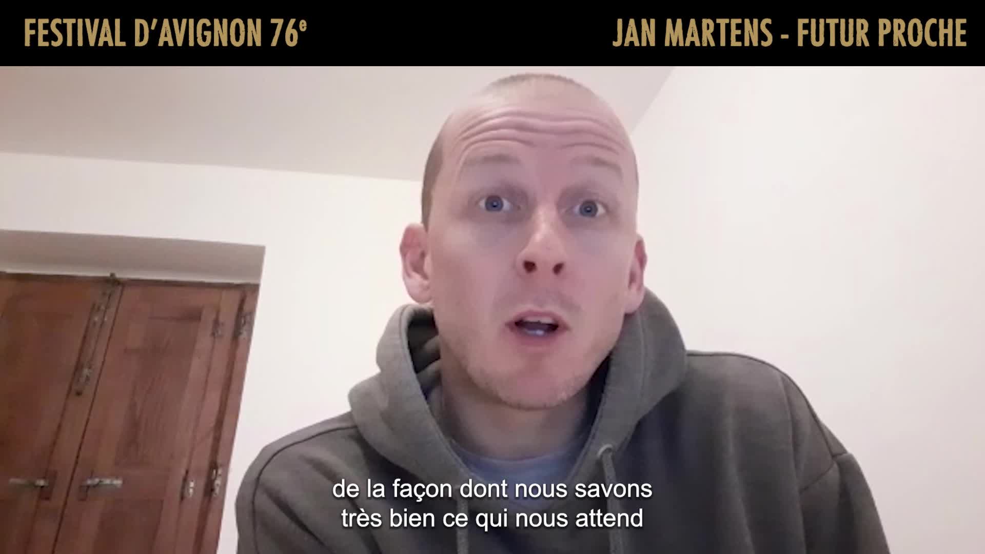Vidéo Jan Martens présente "FUTUR PROCHE"
