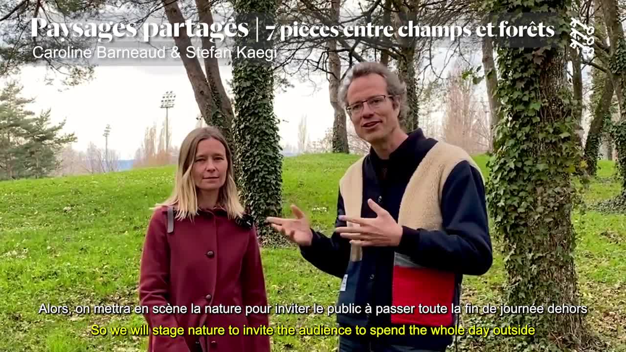 Vidéo Caroline Barneaud et Stefan Kaegi présentent "Paysages Partagés"