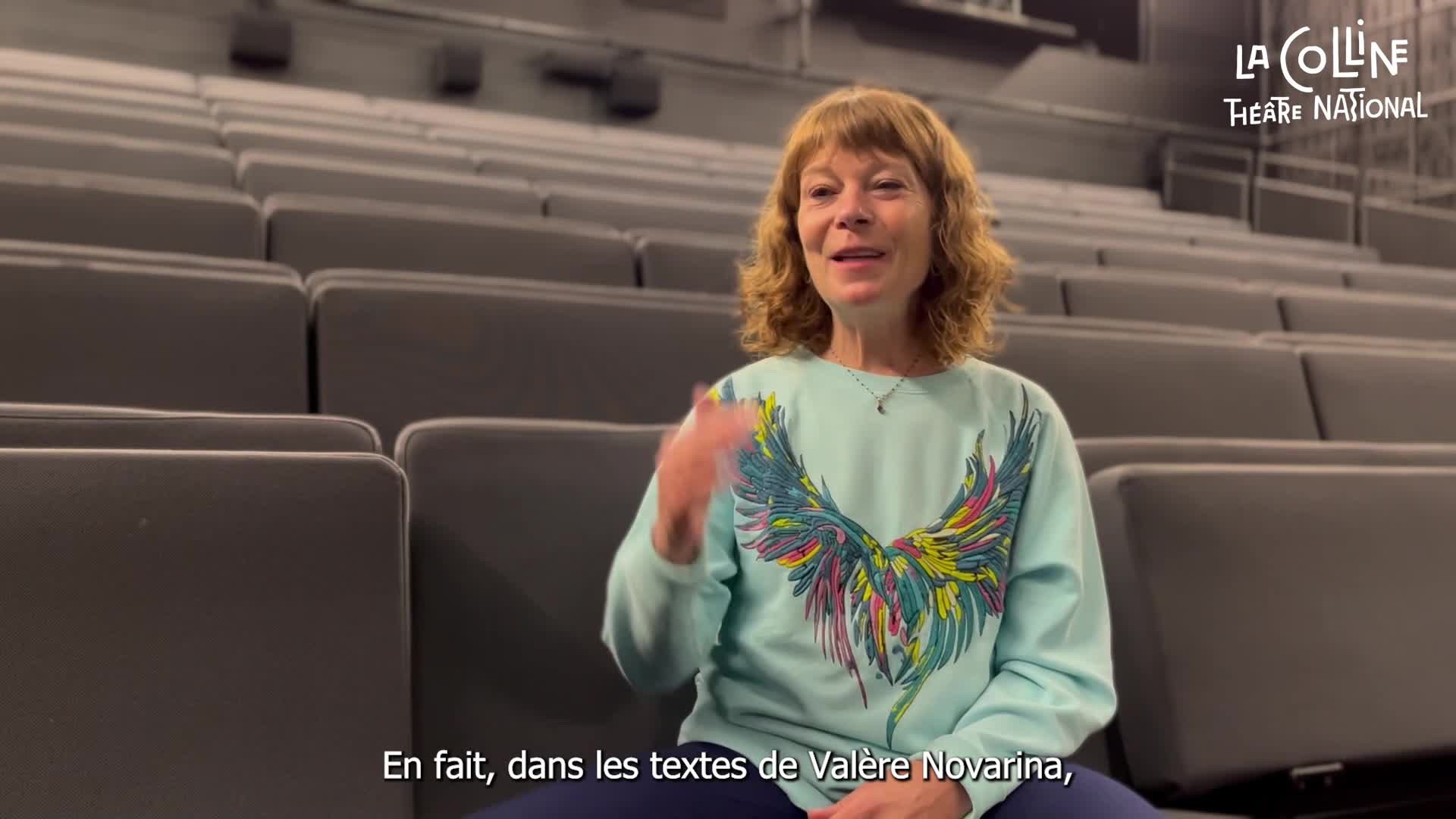 Vidéo "Les Personnages de la pensée" - Valère Novarina - Discussion avec Agnès Sourdillon