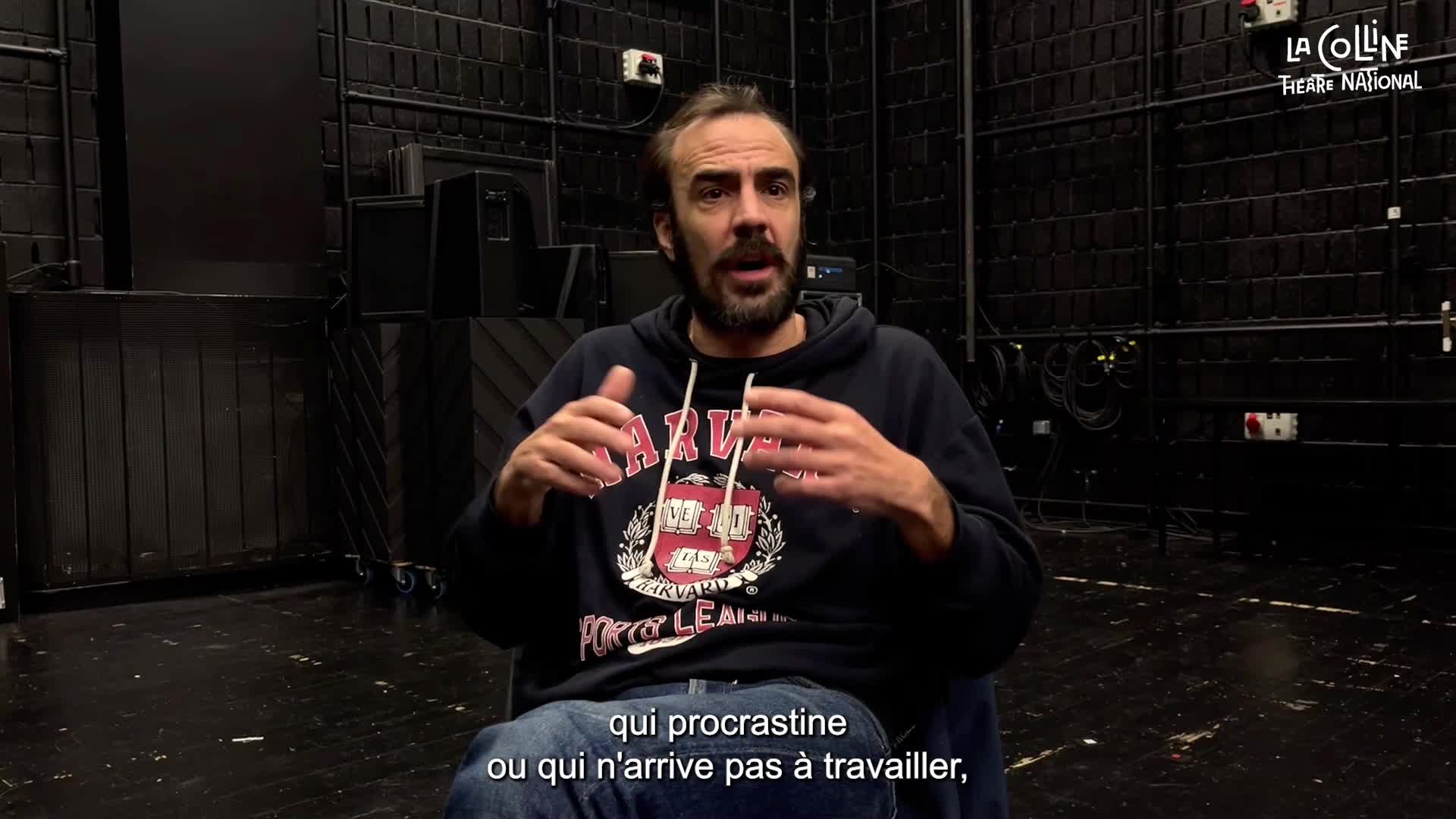 Vidéo "Ils nous ont oubliés" à La Colline - entretien avec Laurent Papot