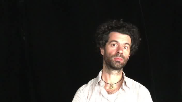 Image de la vidéo Sébastien Joanniez, "Le premier texte de théâtre"