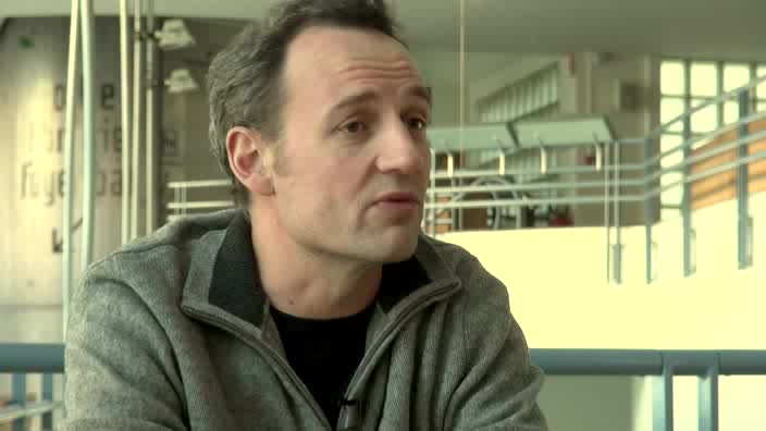 Image de la vidéo François Begaudeau, "Le premier texte de théâtre"