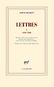 Couverture de Lettres, tome 1 : 1929-1940