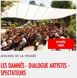 Illustration de Les Damnés - Dialogue artistes spectateurs
