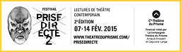 Illustration de Prise Directe 2 – Lectures contemporaines - Cie Théâtre du Prisme